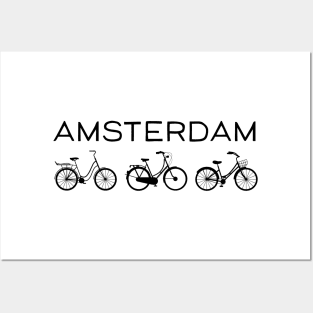 Bicycles Amsterdam Posters and Art